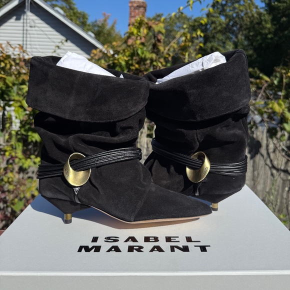 Isabel Marant Edrika Suede Boot - Picture 1 of 7